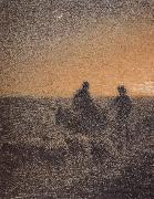 Jean Francois Millet Dark painting